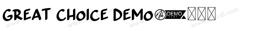 Great Choice Demo字体转换